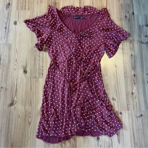 cute polka dot dress size 10
